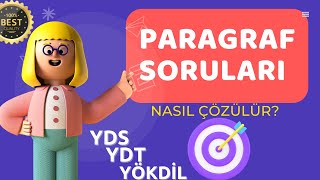 Paragraf Soruları Nasıl Çözülür Taktikler ve Kaynak Tavsiyeleriyle YDSYÖKDİLYDT [upl. by Seilenna663]