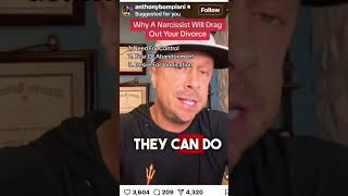 Why a Narcissist Will Drag Out Your Divorce shortvideo shorts youtubeshorts [upl. by Aratahs]