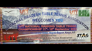 T2  UTT NATIONAL RANKING TABLE TENNIS CHAMPIONSHIPS2024 [upl. by Aihtnyc961]