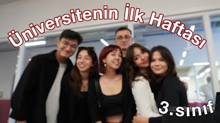 Üniversitenin İlk Haftası  3 Sınıfın İlk Günü  Kutu Oyunları univlog [upl. by Ecire]