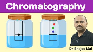 Chromatography  Class 11 Biology  by Dr Bhojoo Mal [upl. by Meenen]