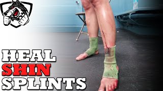 How To Heal Shin Splints from Running or Muay Thai [upl. by Elvis437]