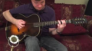 Arkansas Traveler on Northfield archtop octave mandolin Jacob Head [upl. by Nospmas]