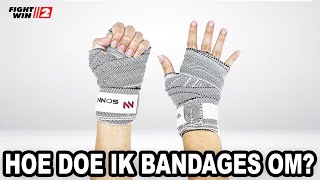 DE BESTE MANIER OM KORTE BANDAGES 250 CM OM TE DOEN [upl. by Teodora]