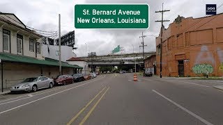 Road Trip 269  St Bernard Avenue  New Orleans Louisiana [upl. by Yreffoeg]