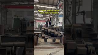 Sixlayer vertical shaft sand making machine Stone Hammer Roller cruher Jaw [upl. by Schiff113]