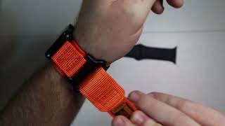 Nereides Apple Watch Band Woven Design Review [upl. by Thgiwed]