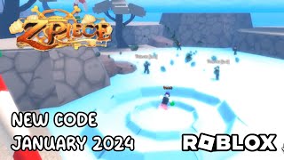 Roblox Z Piece New Code January 2024 [upl. by Lecrad]