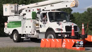 Duke Energy prepares for Debby as widespread power outages could occur [upl. by Aihseyt691]