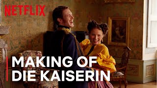 Making of Die Kaiserin  Kostüme Drama und Insides  Netflix [upl. by Allianora975]