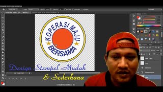 Tutorial pembuatan Stempel sederhana di photoshop [upl. by Christel]