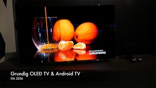 IFA 2016 Vorstellung des Grundig OLED TV [upl. by Mckeon]