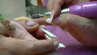 Rimozione smalto semipermanente con ACETONE e CARTOCCIO  desmynails [upl. by Ataliah]