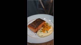 【Recipes】Sous vide salmon parship puree ft by gidsgids [upl. by Aivilo]