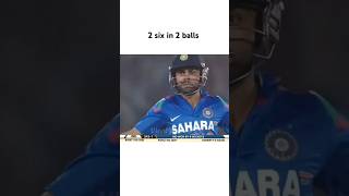 2 six in 2 balls  viral Kohli six  Indian cricketer  trending cricket viratkohli msdhoni [upl. by Sup]