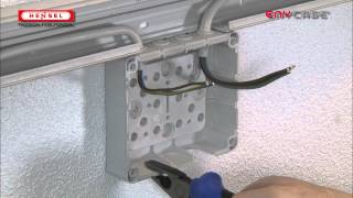 DKKabelkanal und Rohrinstallation  Cable trunking and conduit installation [upl. by Yleek]