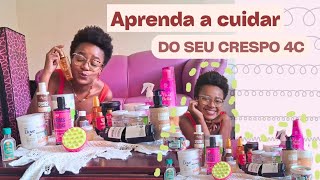 TOP PRODUTOS para CABELO CREPO 4C [upl. by Aicetal]