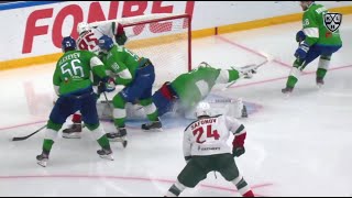 KHL Top 10 Saves for 2021 Gagarin Cup playoffs [upl. by Quincy]