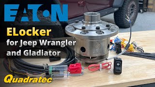 Eaton ELocker Locking Differential for Jeep Wrangler amp Gladiator [upl. by Rush]