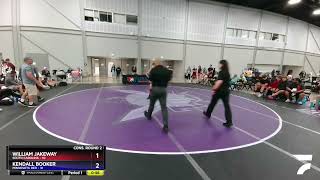 100 Lbs 2nd Wrestleback 16 Team  William Jakeway South Carolina Vs Kendall Booker Minnesota R [upl. by Drucilla173]