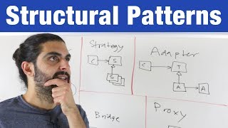 Structural Patterns comparison – Design Patterns ep 12 [upl. by Tilford]