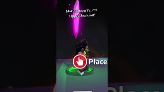 Making neon YellowLipped Sea Krait in Adoptme adoptme adoptmeroblox fy like roblox viral [upl. by Lerret]