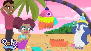 Polly Pocket Adventures in Sparkle Cove Ep 9  The Mystery of The Broken Pinata [upl. by Sherris640]