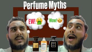 Big Myths Stop using this with Perfumes crazyfragrance myths [upl. by Sabella937]