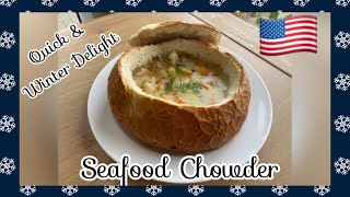 Seafood Chowder [upl. by Aicinad]