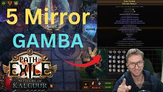 Poe 325 I Yolod 20 Focused Amulets Using Reflecting Mist 5 mirror gamba [upl. by Neelhtac]