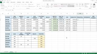OBRAČUN PLATE PREKO MICROSOFT EXCELA 3 DEO [upl. by Cariotta]