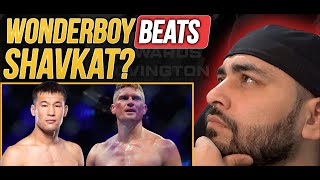 Wonderboy Beats Shavkat ufc mma ufc296 ufcnews shavkatrakhmonov wonderboy welterweight [upl. by Ameyn196]