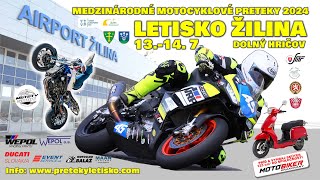 Medzinárodne Motocyklové preteky 2024  Dolný Hričov  POZVÁNKA [upl. by Tterrab446]