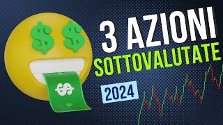 AI  3 azioni SOTTOVALUTATE da comprare Ottobre 2024 [upl. by Anawik]