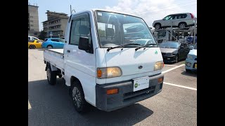 1995 Subaru sambar truck For sale KS4234178Japanese Mini Truck Japan Kei truckUsed car vehicle [upl. by Odirfliw]