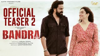 Bandra Official Teaser 2  Dileep  Tamannaah Bhatia  Arun Gopy  Ajith Vinayaka Films [upl. by Pepe846]