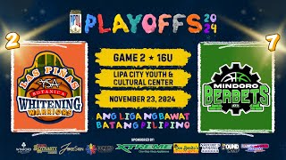 Junior MPBL Season 2  Mindoro Berbets vs Las Piñas Ysa Botanica Whitening Warriors  16U [upl. by Drahcir]