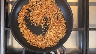 How to Toast Panko Breadcrumbs [upl. by Munmro359]