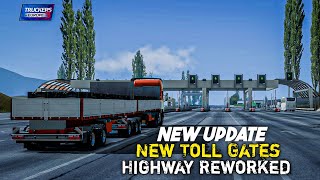 Aku Melewati Gerbang Tol Baru di Truckers of Europe 3 New Update 0471 [upl. by Saravat]