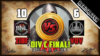 Zinfandel vs VoV BNL Div C Final  Mount and Blade 2 Bannerlord [upl. by Kimura954]