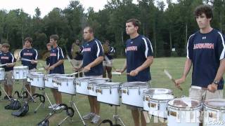 2011 Auburn University Marching Percussion Part 1 [upl. by Aisiat286]