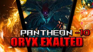 quotOryx Exalted Platinum Pantheon FULL Run Destiny 2 [upl. by Akerdnuhs]