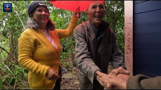 Cocinando arroz con guandules y pollo en un campo de Jarabacoa Con un personaje especial  Lolo [upl. by Acinomahs]