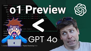 o1 Preview vs GPT4o Who’s the Better Developer [upl. by Crooks]