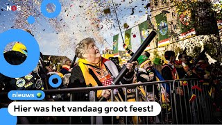 Muziek verklede mensen en veel confetti het carnavalsseizoen is begonnen [upl. by Nirac]