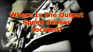 Output Speed Sensor Circuit Fault Ford Expedition P0720 [upl. by Anoirtac]