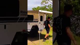 Mini Camper Trailer That Has Everything of The Bigger Ones shortvideo shortsfeed shorts [upl. by Alexi]