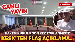 CANLI Memur zammı için Hakem Kurulu son kez toplanmıştı KESKten flaş açıklama [upl. by Alyat963]