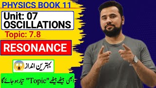 Resonance🔥Class 11th  Driven Harmonic Oscillator👌 Chapter 07 Oscillations [upl. by Esila568]