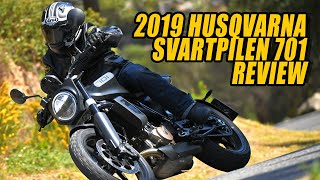 2019 Husqvarna Svartpilen 701 Video Review [upl. by Hadeehsar324]